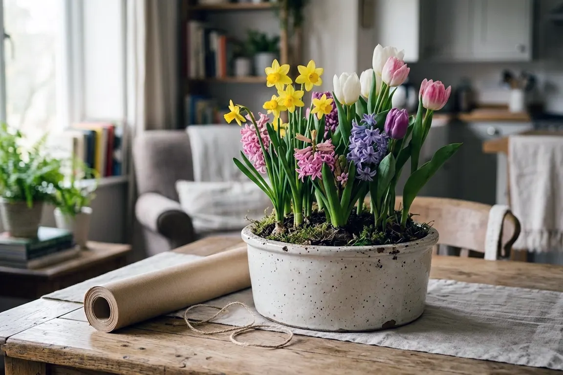 Цибулинні в горщику як подарунок замість букета: весняні квіти, які можна зберегти і висадити в сад