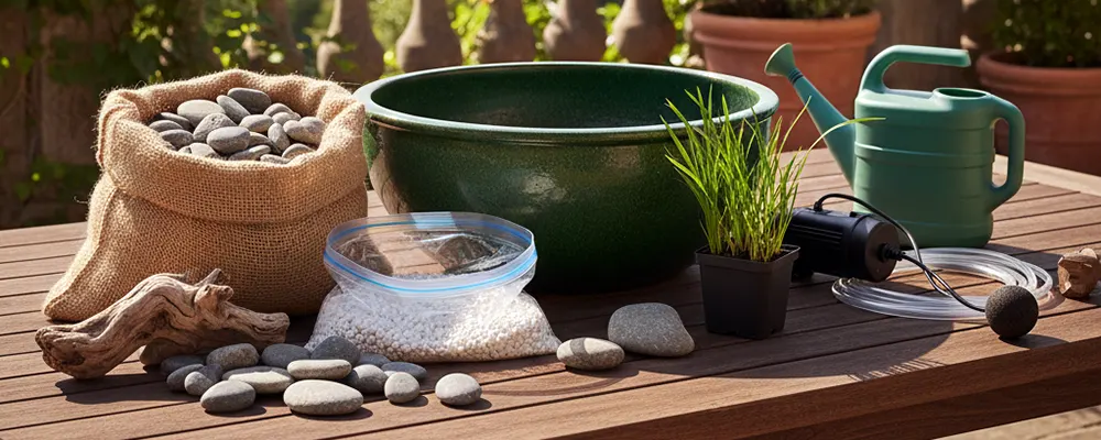 Як створити міні-ставок у вазоні