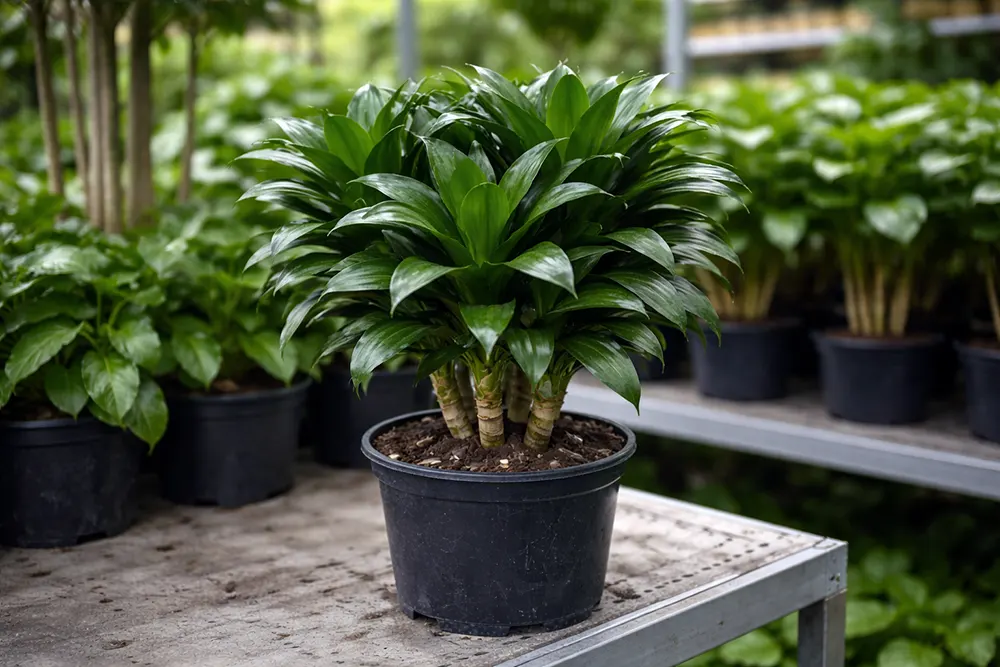 драцена компакта на фотографії