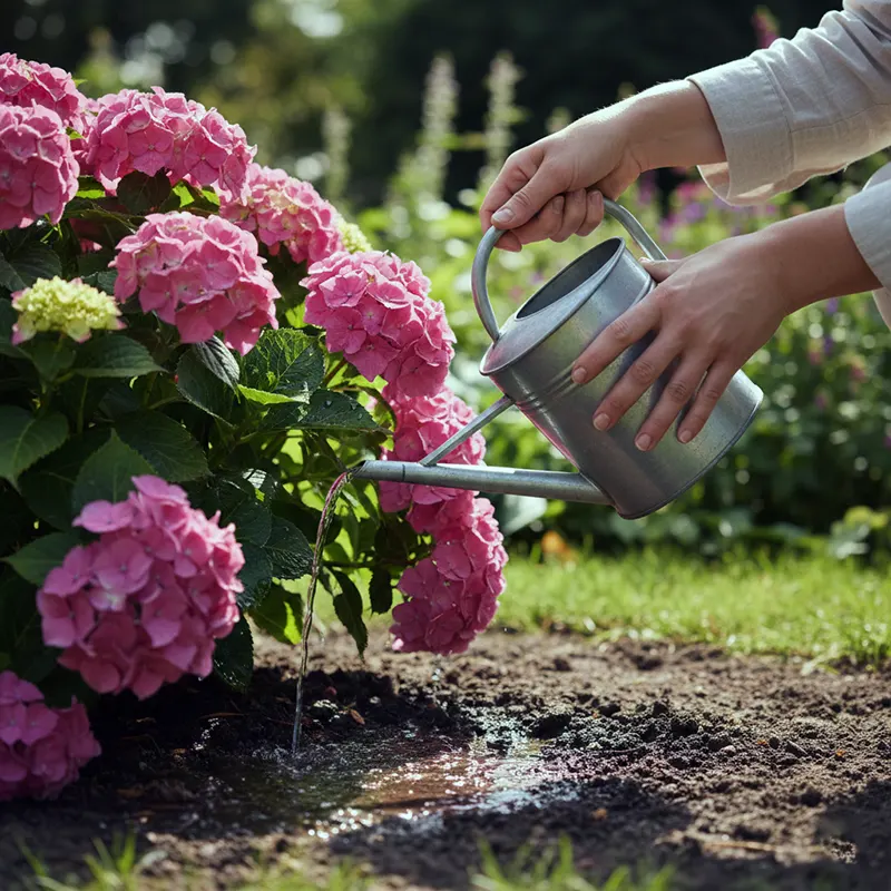 Гортензія рожева фото астільба