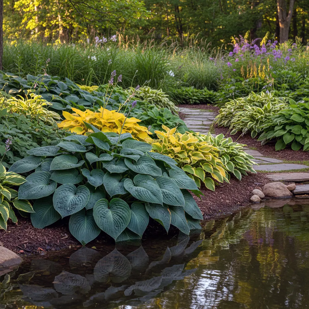 Фото хости біля ставка