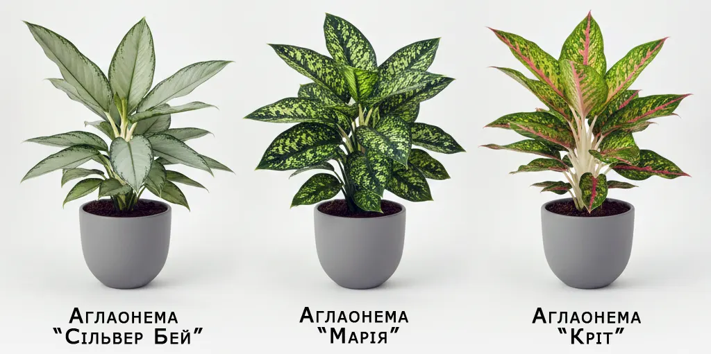 Аглаонема: популярні види