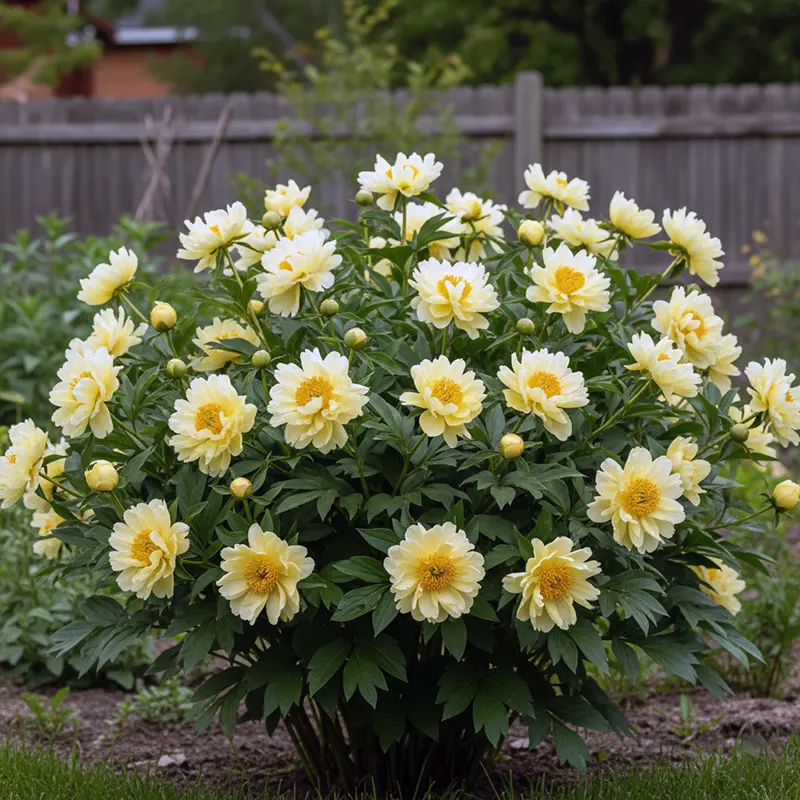 півонія жовта