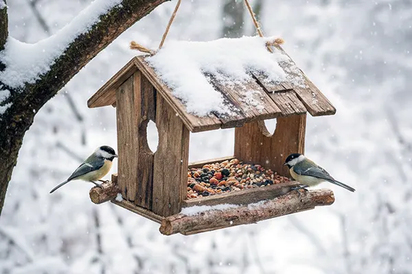Годівниця для птахів своїми руками