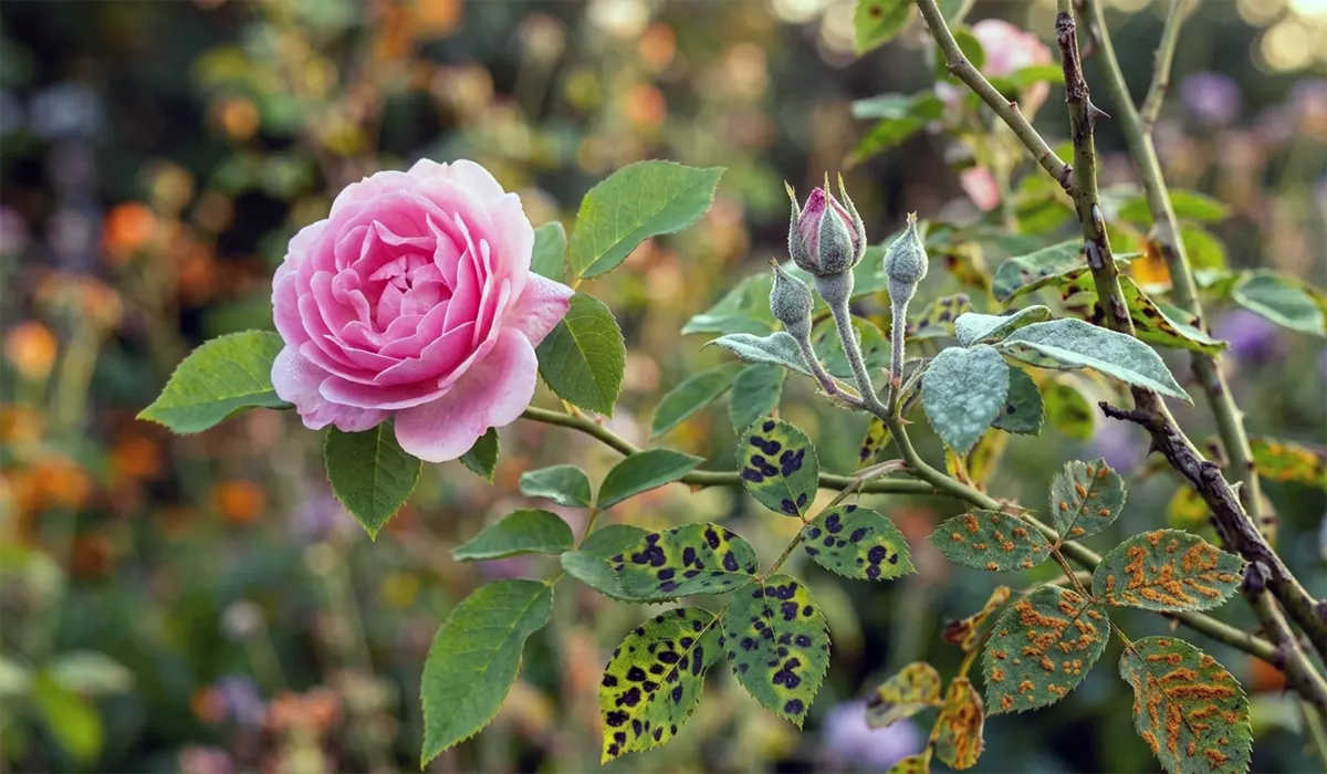 Хвороби троянд, фото, ознаки та лікування