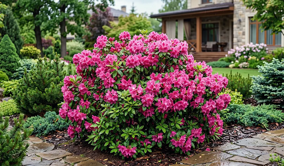 Коли цвіте азалія вулична