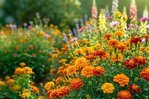 Коли цвітуть чорнобривці