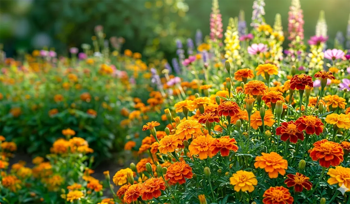 Коли цвітуть чорнобривці