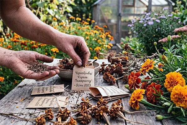 Насіння чорнобривців: як зібрати, зберегти чи вдало купити
