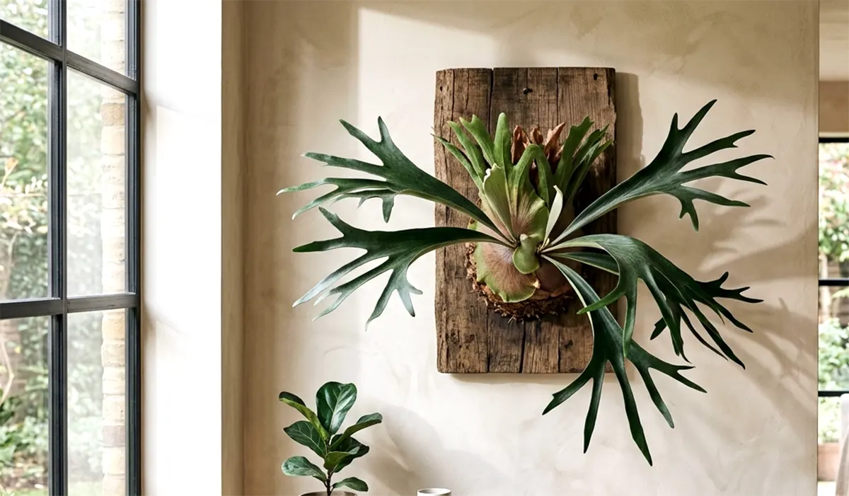 Платіцеріум: кімнатна папороть для тих, хто шукає екзотику