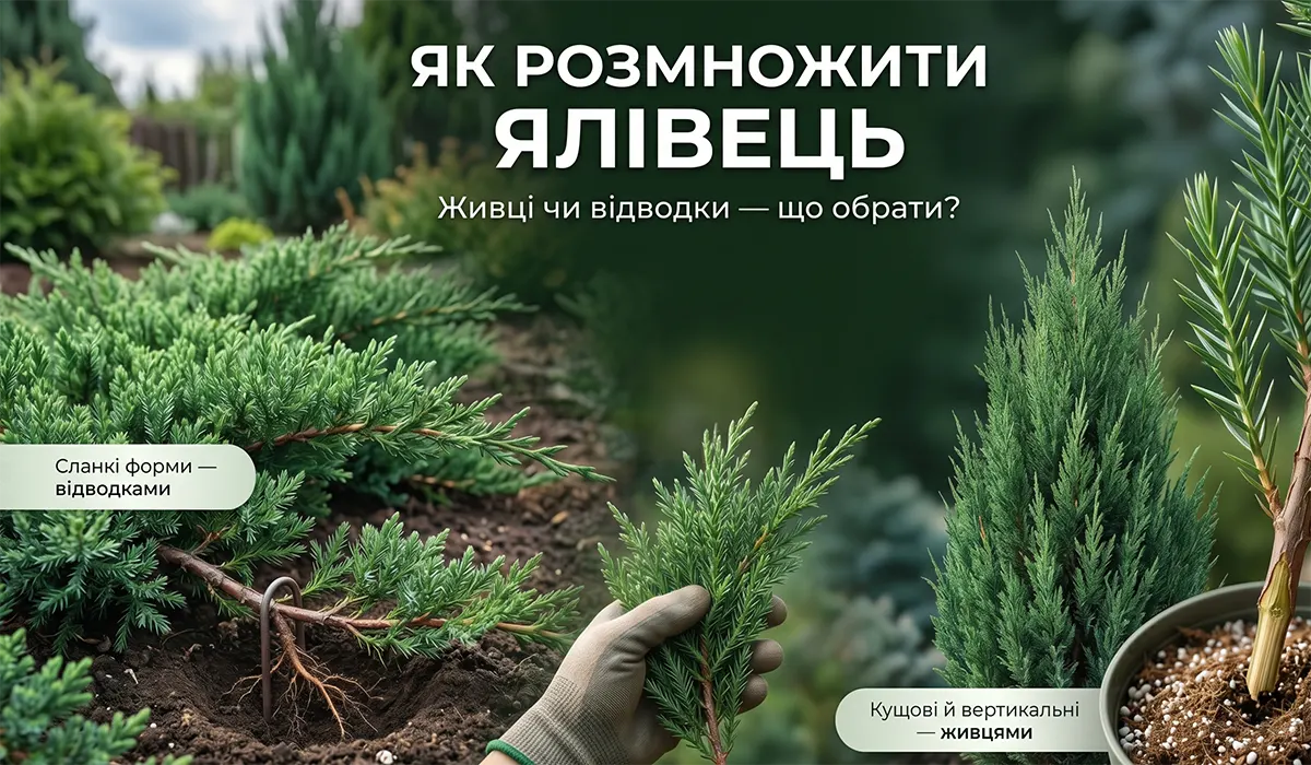 Як розмножити ялівець